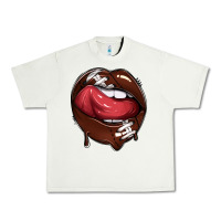 Pistachio sports lips american football Urban Heavy Tee - texasbilliewilder