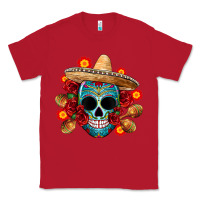 Red mexico skull Classic Tee - CTS Tumbler Store