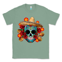 Sage mexico skull Classic Tee - CTS Tumbler Store