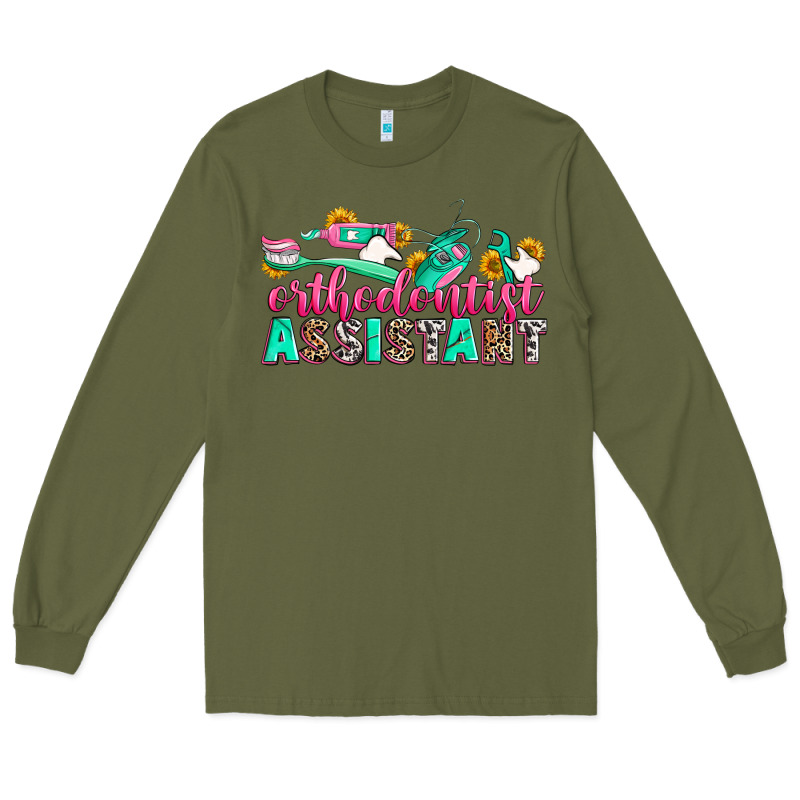 Orthodontist Assistant Long Sleeve Tee by Zillion Design Studio | Teevron