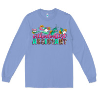 Colony Blue orthodontist assistant Long Sleeve Tee - Zillion Design Studio