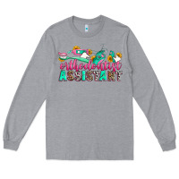 Heather Grey orthodontist assistant Long Sleeve Tee - Zillion Design Studio
