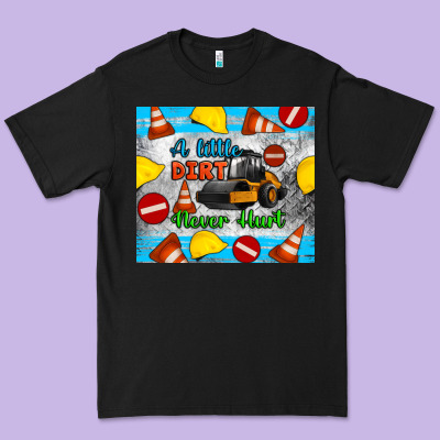 A Little Dirt Never Hurt Steam Roller Tumbler Premium Tee Designed By Artiststas