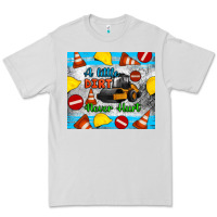 Dove Grey a little dirt never hurt steam roller tumbler Premium Tee - Artiststas