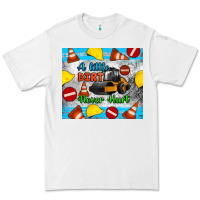 White a little dirt never hurt steam roller tumbler Premium Tee - Artiststas