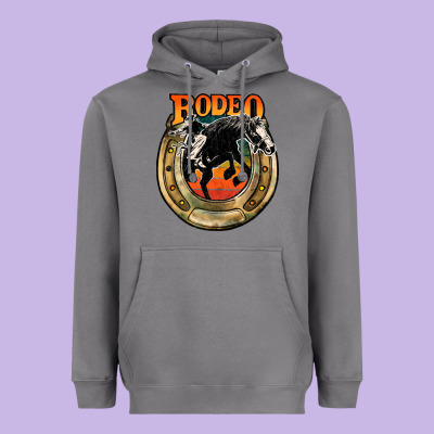 Rodeo Heavyweight Hoodie Designed By Jahusdesignshop