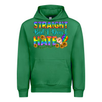 Emerald LGBTQ+ Straight But I Don't Hate Urban Hoodie - BundleAndBundleShop