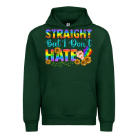 Forest Green LGBTQ+ Straight But I Don't Hate Urban Hoodie - BundleAndBundleShop