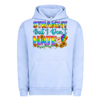 Pigment Grape Ice LGBTQ+ Straight But I Don't Hate Urban Hoodie - BundleAndBundleShop