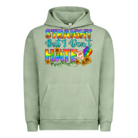 Pigment Oil Green LGBTQ+ Straight But I Don't Hate Urban Hoodie - BundleAndBundleShop