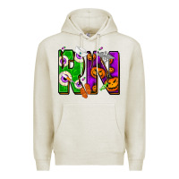 Oatmeal Heather halloween rn Premium Hoodie - NancyCooperArtShop