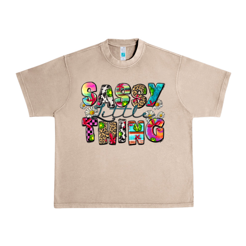 Sassy Little Thing Urban Heavy Tee by Zillion Design Studio | Teevron