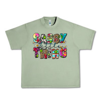Oil Green sassy little thing Urban Heavy Tee - Zillion Design Studio