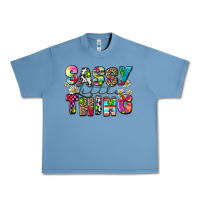 Pebble Blue sassy little thing Urban Heavy Tee - Zillion Design Studio