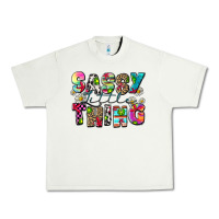 Pistachio sassy little thing Urban Heavy Tee - Zillion Design Studio