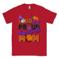Red loud and proud basketball mom Classic Tee - Zillion Design Studio