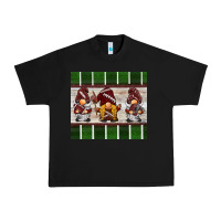 Black football gnomes Urban Heavy Tee - BarkalooDesign
