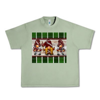 Oil Green football gnomes Urban Heavy Tee - BarkalooDesign