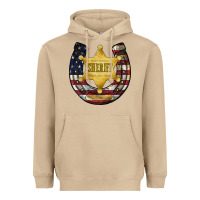Mushroom sheriff american flag Heavyweight Hoodie - JahusDesignShop