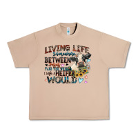 Burro living life somewhere between jesus take the wheel Urban Heavy Tee - Zillion Design Studio