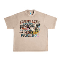 French Oak living life somewhere between jesus take the wheel Urban Heavy Tee - Zillion Design Studio
