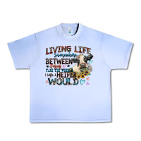Grape Ice living life somewhere between jesus take the wheel Urban Heavy Tee - Zillion Design Studio