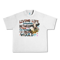 Lunar Rock living life somewhere between jesus take the wheel Urban Heavy Tee - Zillion Design Studio