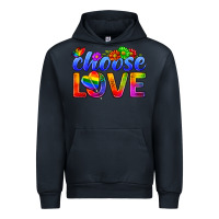 Navy Pride LGBTQ+ Choose Love Urban Hoodie - BundleAndBundleShop