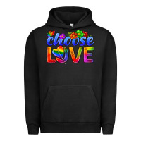 Pigment Black Pride LGBTQ+ Choose Love Urban Hoodie - BundleAndBundleShop