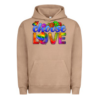 Pigment Burro Pride LGBTQ+ Choose Love Urban Hoodie - BundleAndBundleShop