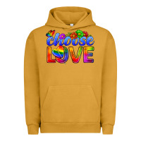 Pigment Peanut Butter Pride LGBTQ+ Choose Love Urban Hoodie - BundleAndBundleShop