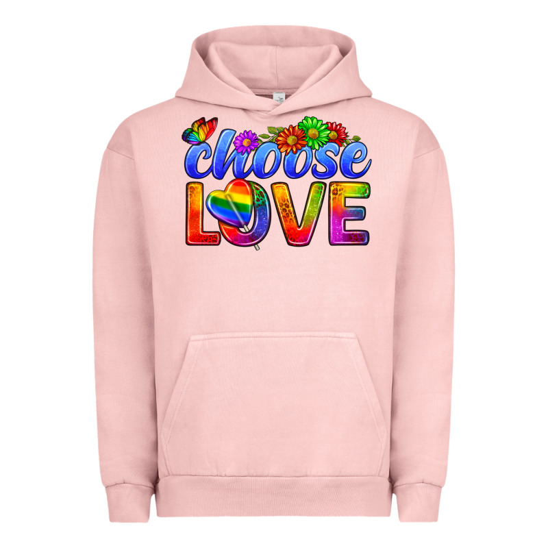 Pride Lgbtq+ Choose Love Urban Hoodie by BundleAndBundleShop | Teevron