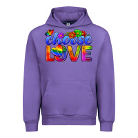 Tulip Pride LGBTQ+ Choose Love Urban Hoodie - BundleAndBundleShop