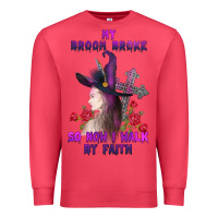 Cardinal my broom broke Premium Sweatshirt - AdoDesignShop