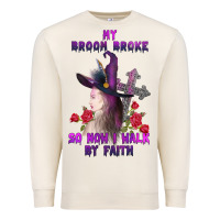 Sandshell my broom broke Premium Sweatshirt - AdoDesignShop