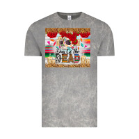 Cloud Rock Day of the dead skeleton Vintage Tee - RanaPortraitStore