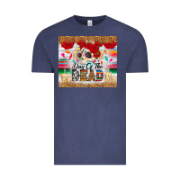 Vintage Denim Day of the dead skeleton Vintage Tee - RanaPortraitStore