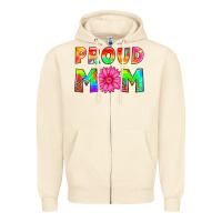 Sandshell proud mom Zipper Hoodie - HRA Design Shop