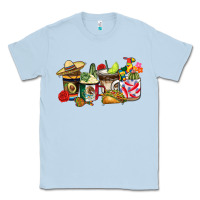 Dusty Blue mexico coffee Classic Tee - CTS Tumbler Store