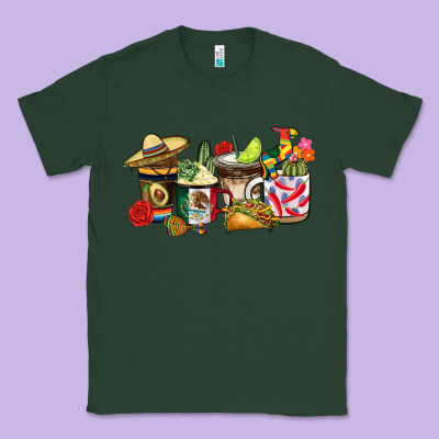 Mexico Coffee Classic Tee Designed By Cts Tumbler Store