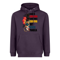 Plum always chingona sugar skull Heavyweight Hoodie - BundleAndBundleShop