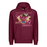 Whose Bed Have Youre Boots Been Under Premium Hoodie | Teevron