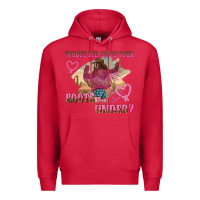 Cardinal whose bed have youre boots been under Premium Hoodie - NancyCooperArtShop