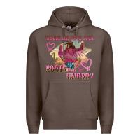 Coffee whose bed have youre boots been under Premium Hoodie - NancyCooperArtShop