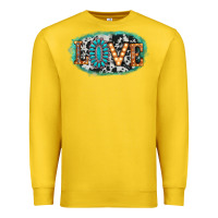 Lemon love western Premium Sweatshirt - AdoDesignShop