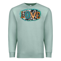Seafoam love western Premium Sweatshirt - AdoDesignShop
