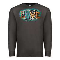 Smoke love western Premium Sweatshirt - AdoDesignShop