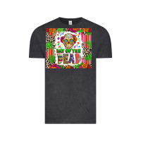 Vintage Black Day of the dead Vintage Tee - RanaPortraitStore