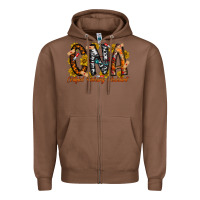 Chestnut cna Zipper Hoodie - RacoonDesign