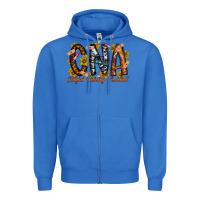 True Royal cna Zipper Hoodie - RacoonDesign